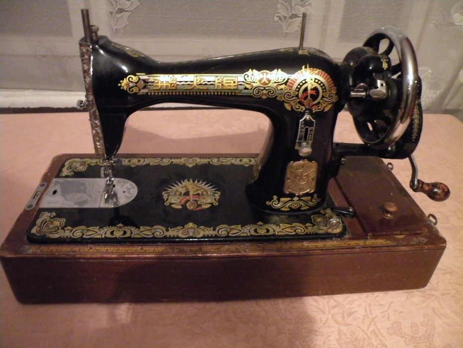 Ручная швейная машина Китай 50-х годов в рабочем состоянии