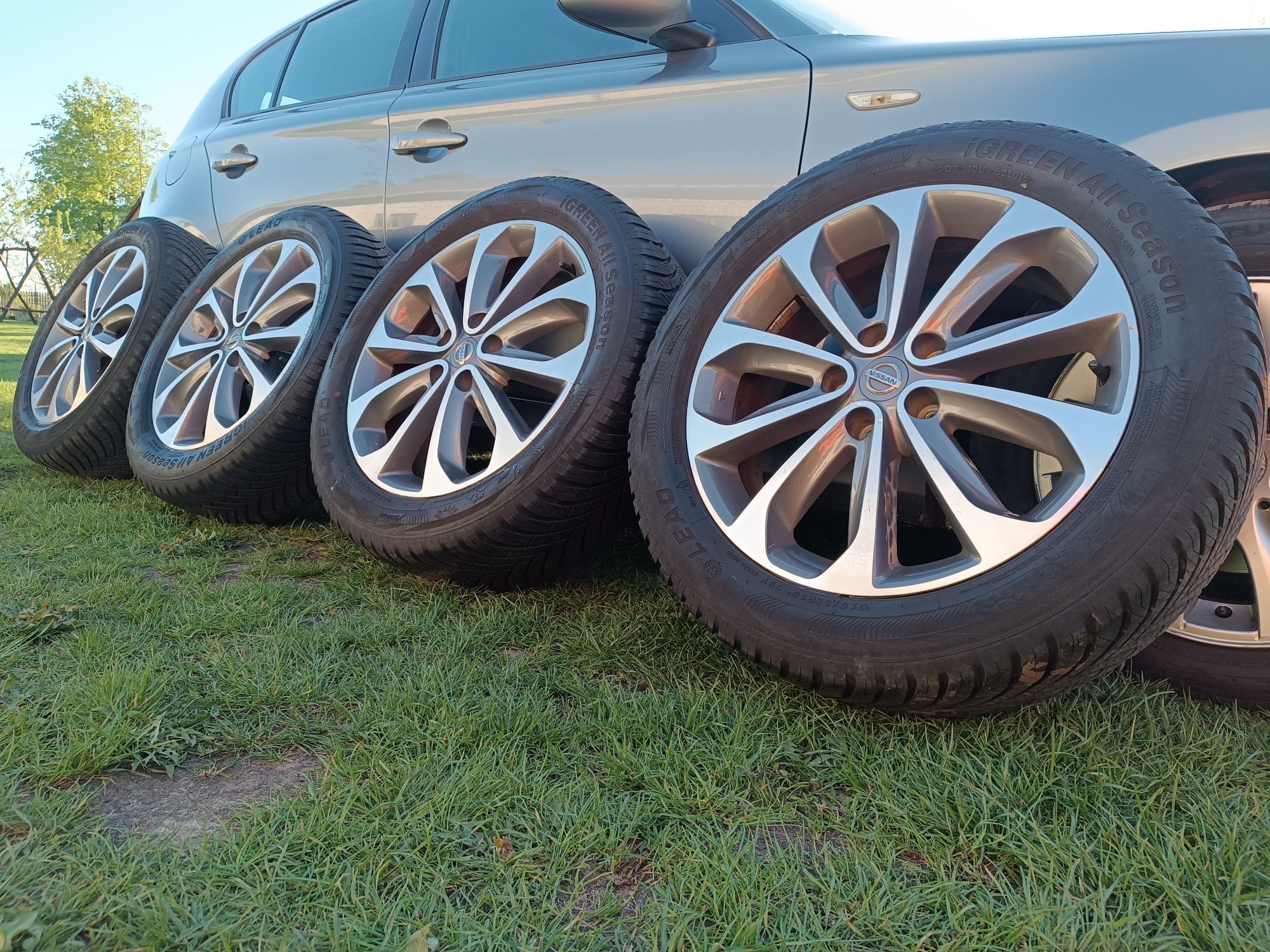 Oryginalne alufelgi 18 nissan Qashqai 5x114,3