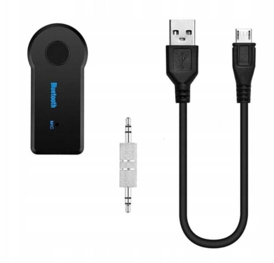 Adapter odbiornik dźwięku BLUETOOTH AUX MINI-JACK