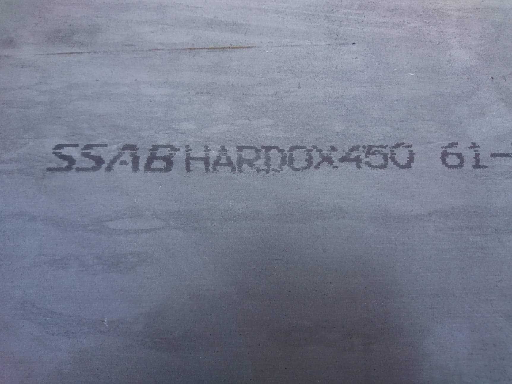 Blacha HARDOX  400 , 450 , blacha trudnoscieralna