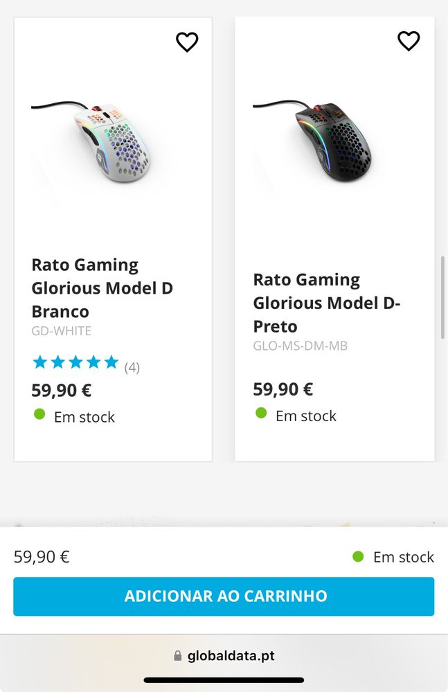 RATO GAMING GLORIOS D
