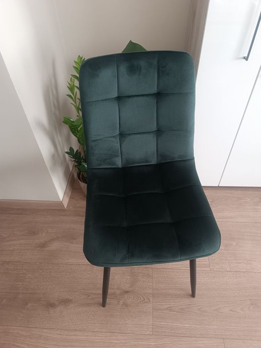 Krzesło butelkowa zieleń