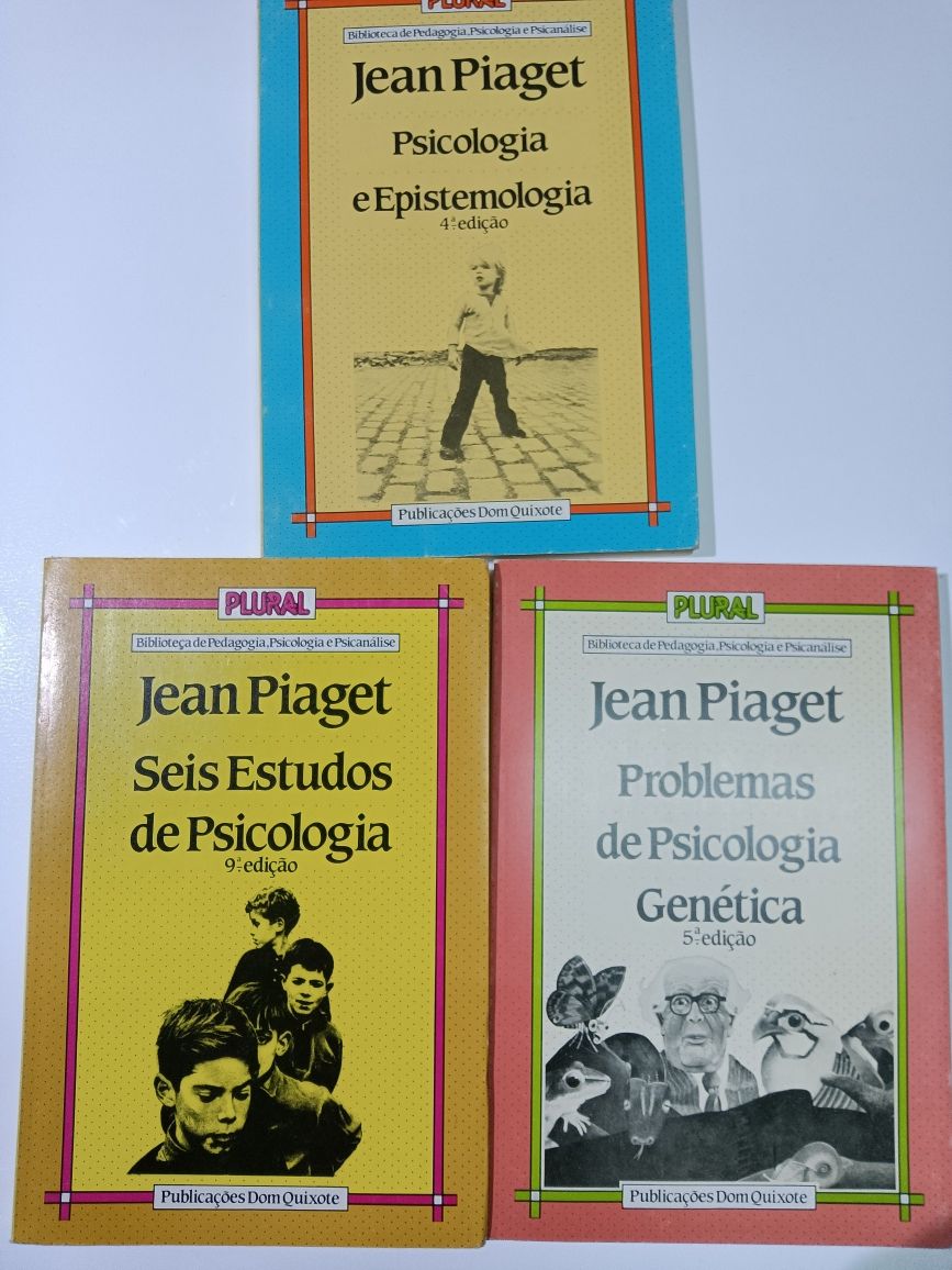 Jean Piaget 5 livros