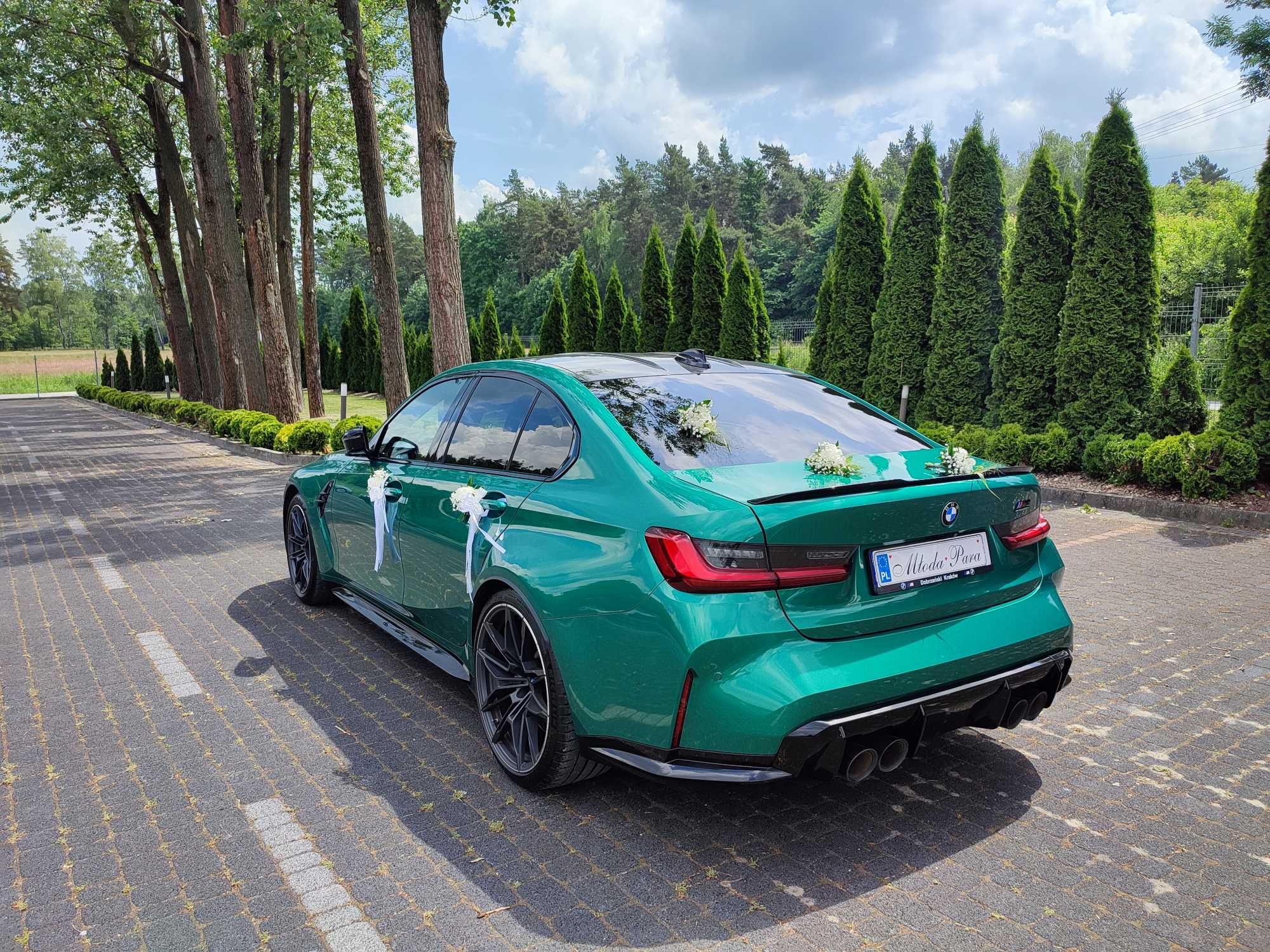 Auto do ślubu najnowsze BMW M3, Mercedes CLA45S AMG, BMW f30