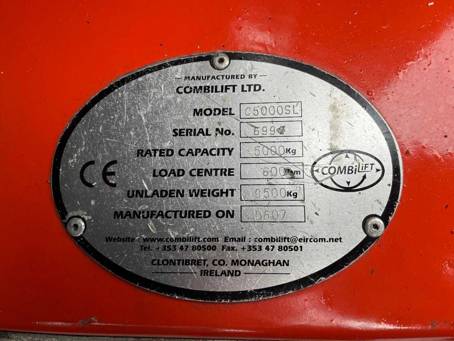 Wózek widłowy boczny wielokierunkowy Combilift C5000SL Diesel 2006 rok