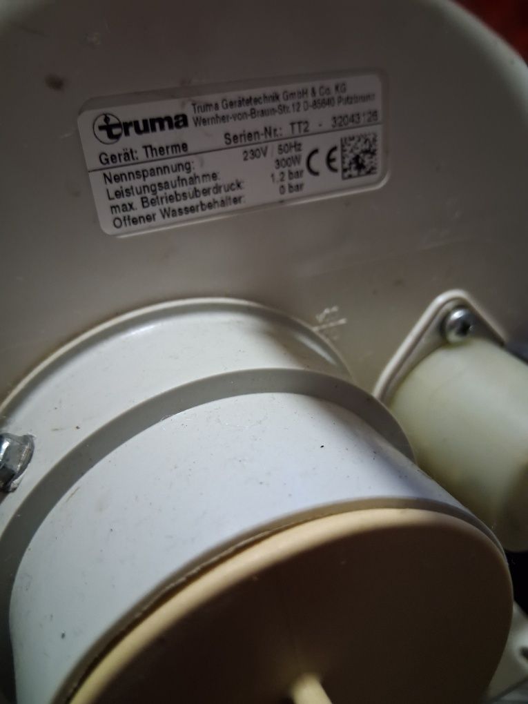 Truma tt2 bojler podgrzewacz kamper przyczepa 230v
