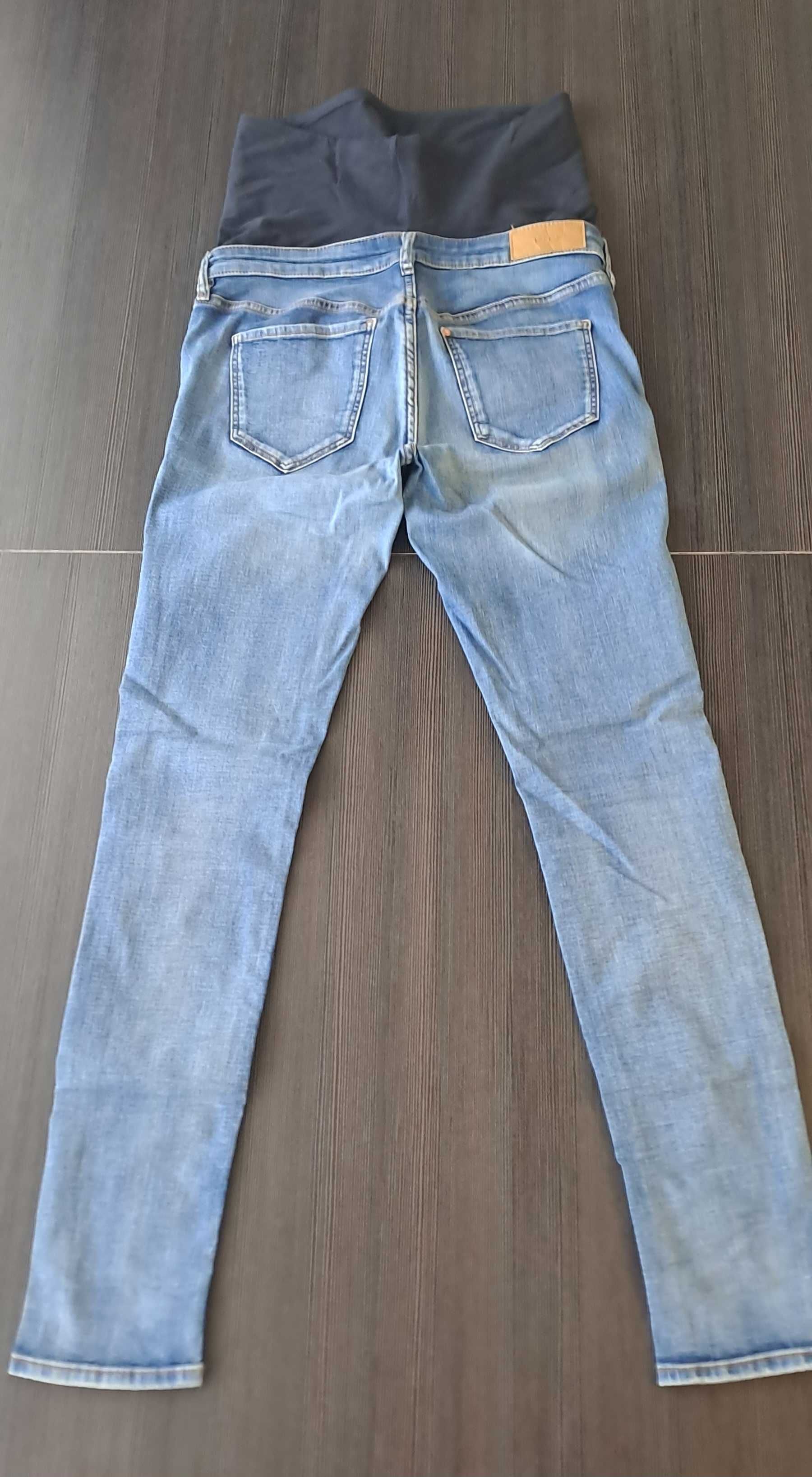 Spodnie jeansowe ciążowe marki H&M rozmiar 38