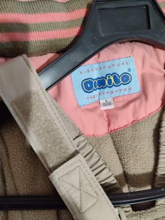 Зимовий комбінезон Danilo для дівчинки 4-5 років, зріст 104-110
