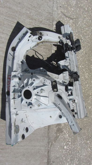 BMW X3 G01 ĆWIARTKA LEWA LEWY PRZÓD KIELICH PODŁUŻNICA BIAŁA 7481003