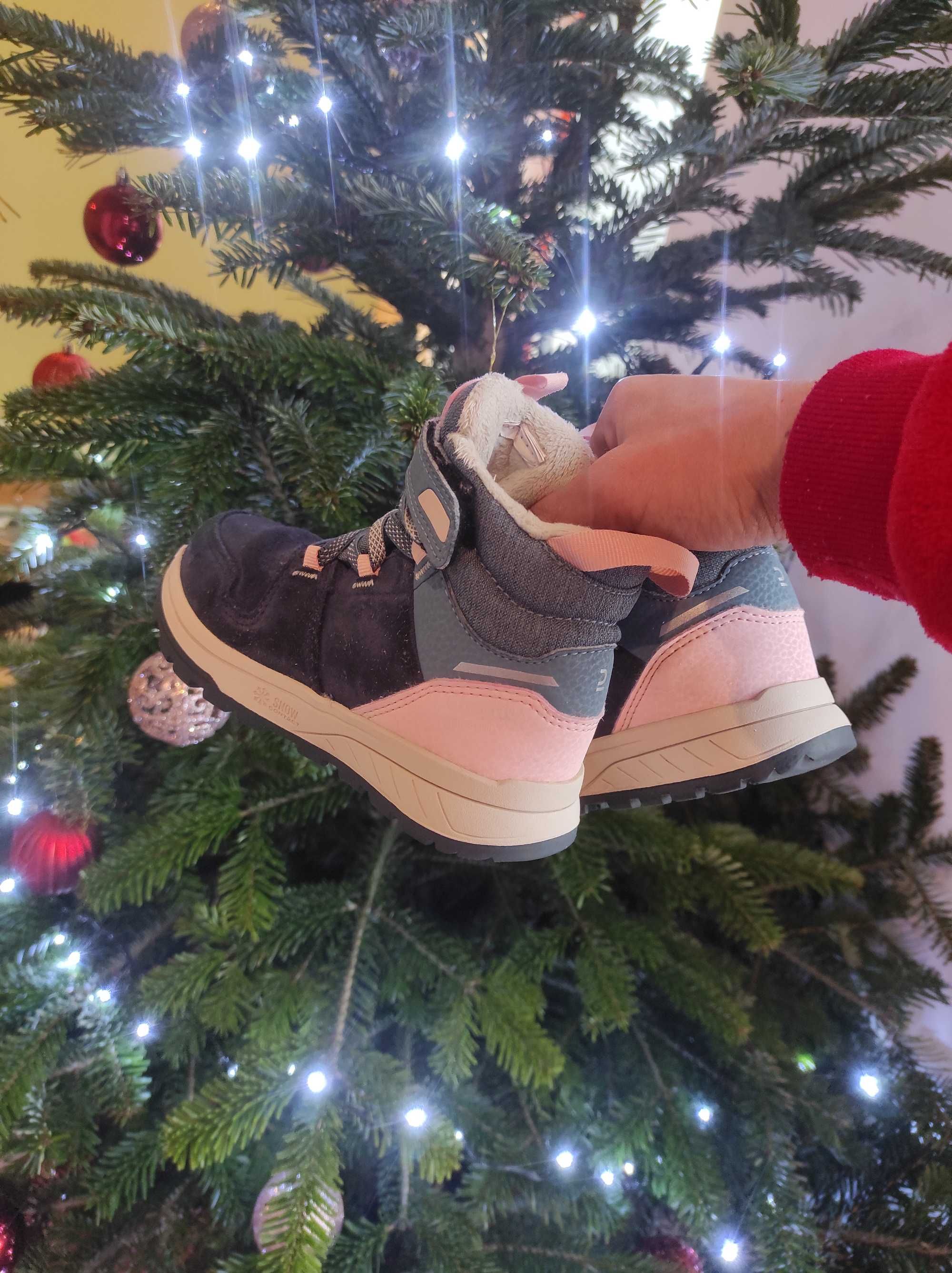 Buty zimowe dla dziewczynki