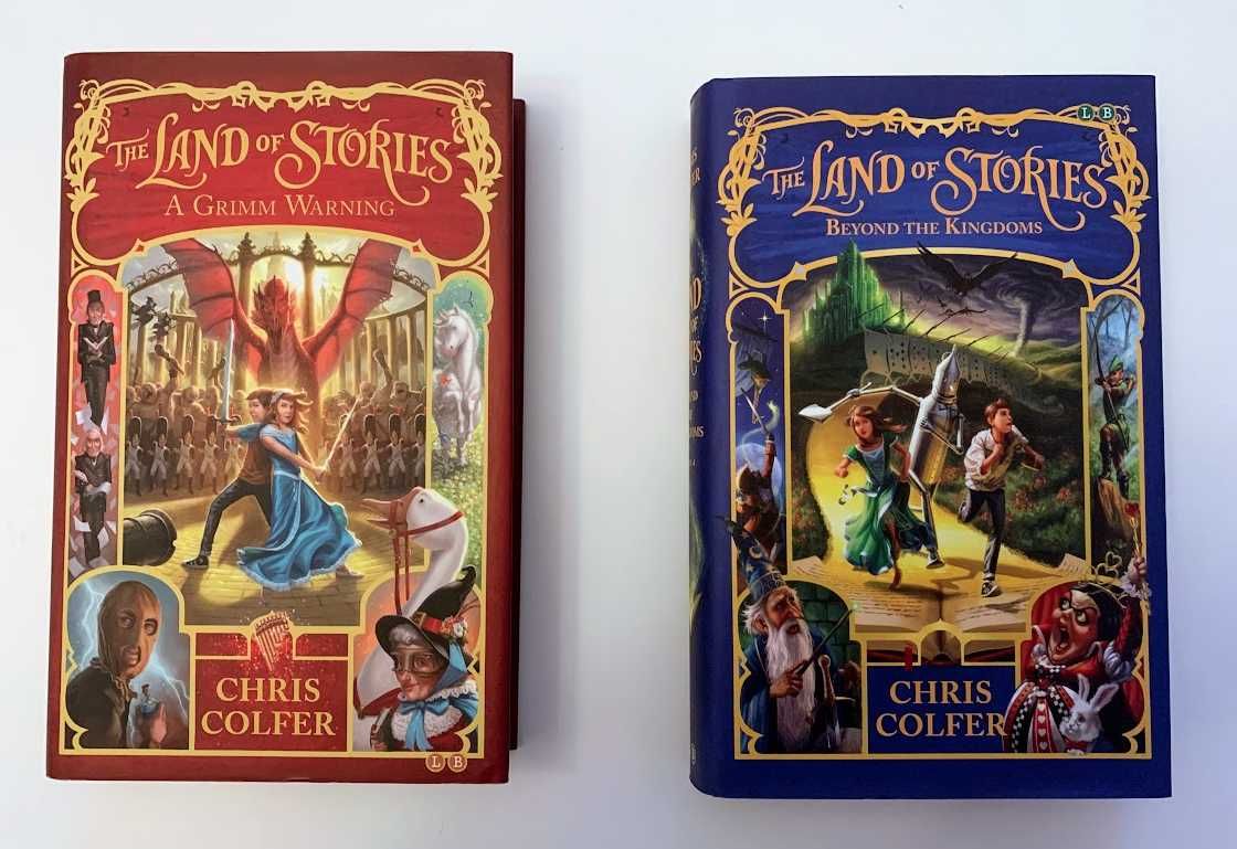 Colecção "The Land of Stories", em inglês (Livro 1 a 5 + Extras)