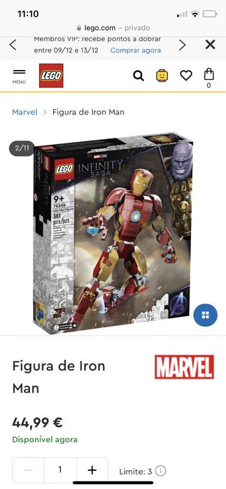 LEGO Marvel Iron Man 76206
