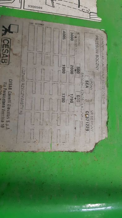 CESAB B320 Paleciak wózek elektryczny Toyota