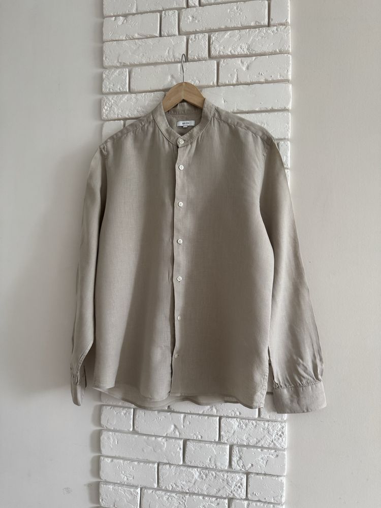 Сорочка Reiss льон L -XL