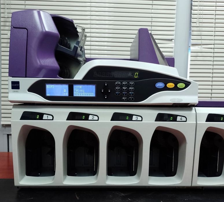 Glory UW-600 многокарманный сортировщик банкнот 8 карманов б/у Гарант