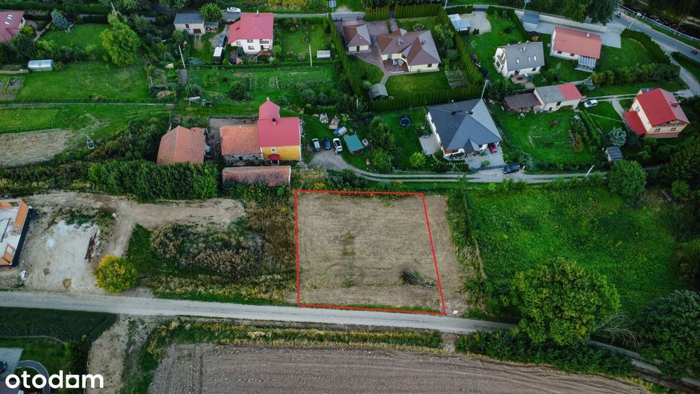 Widokowa działka w BURKATOWIE koło Świdnicy, u podnóża gór