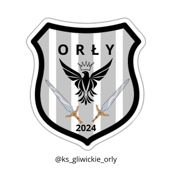 10 naklejek "KS Gliwickie Orły"