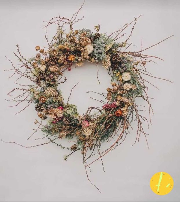 Wianek naturalny wiosenny