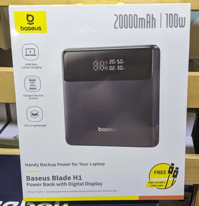 Павербанк Baseus 100W 20000mAh Power Bank