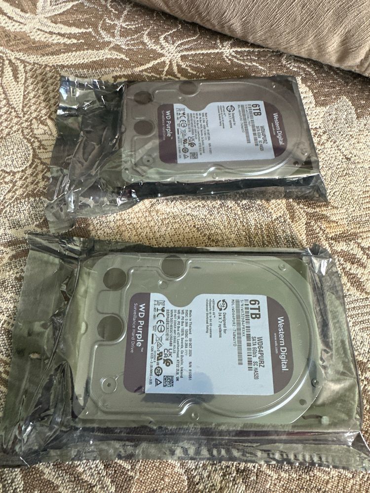 Жорсткий диск 3.5" 6TB WD (WD64PURZ) гарантія