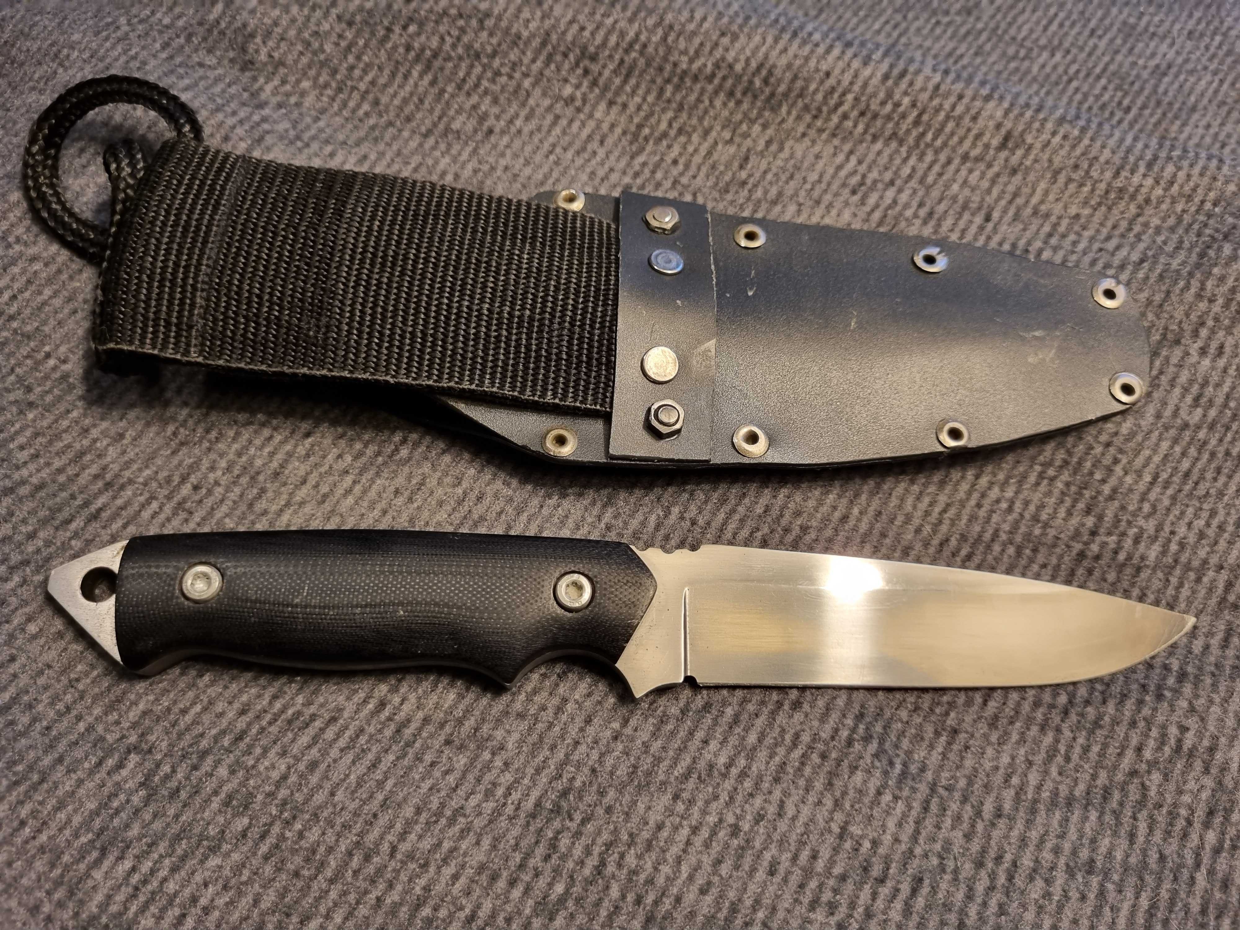 VTK&T Ulfhednar MK3 - nóż custom z pochwą