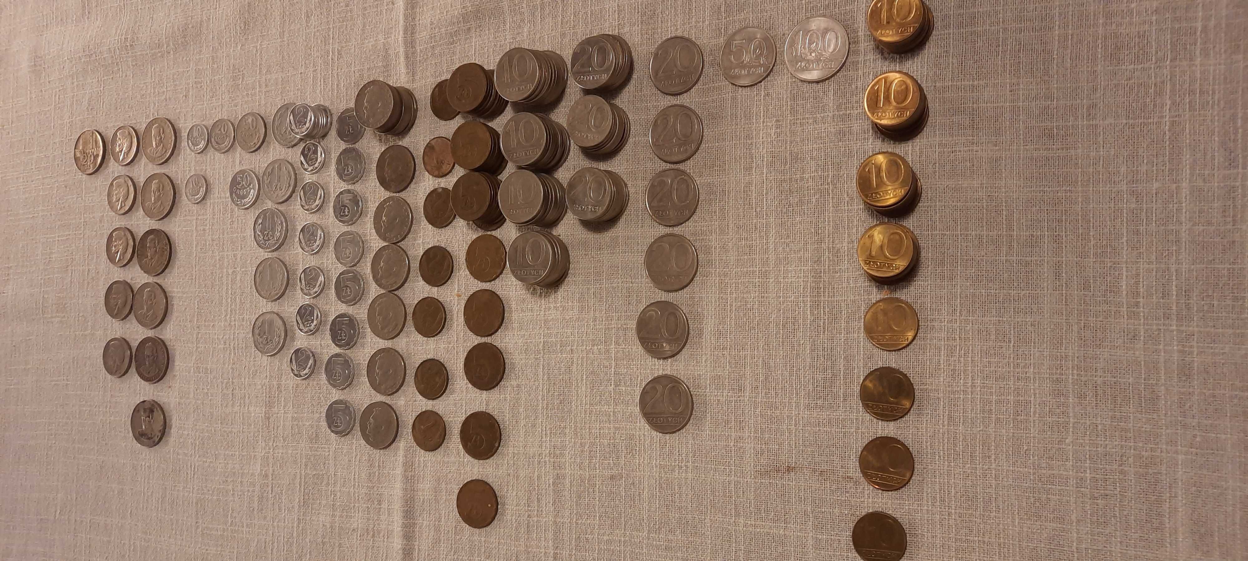 monety, bilon z PRL, kolekcja, numizmatyka