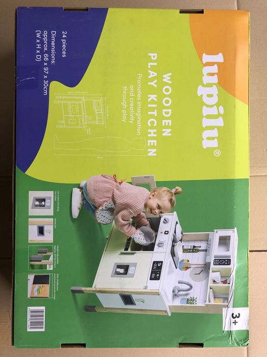 Nowa kuchnia do zabawy dla dzieci Lidl Lupilu kuchenna dziecieca