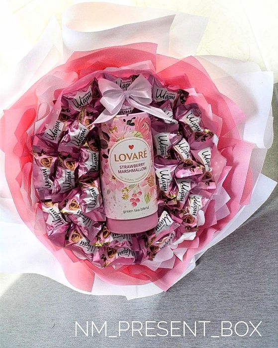 Подарунок ,  букет з цукерок