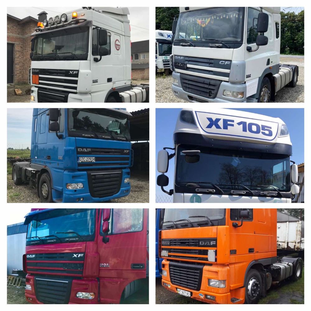 Розборка різні види запчастин DAF , MAN, Volvo,Renault TIR