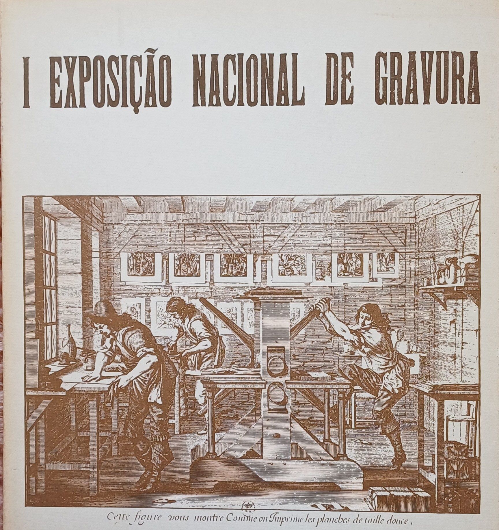 Gravuras Livro da 1a Exposicão Nacional de Gravura Raro Impecável