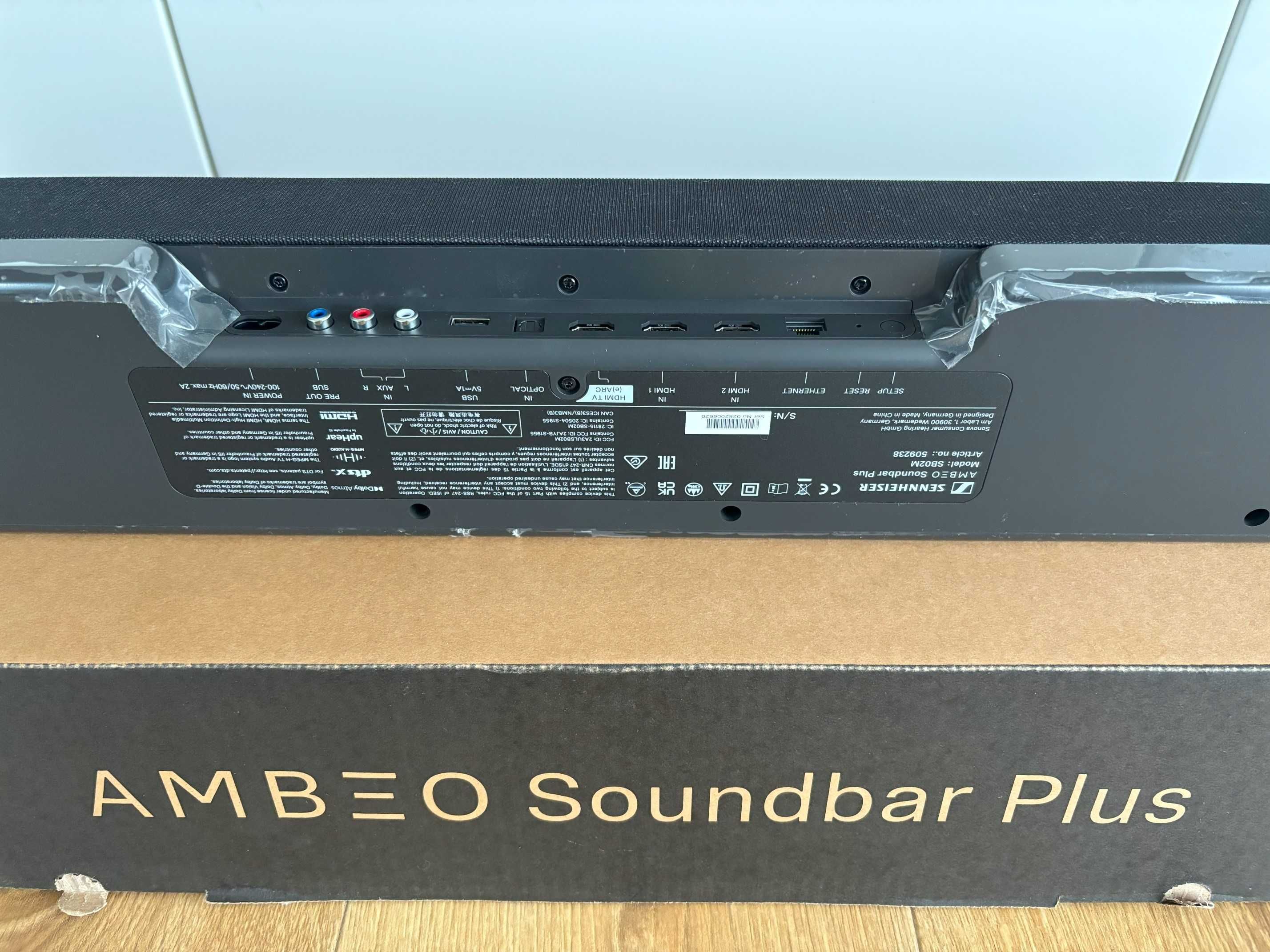 Sennheiser Ambeo Soundbar Plus