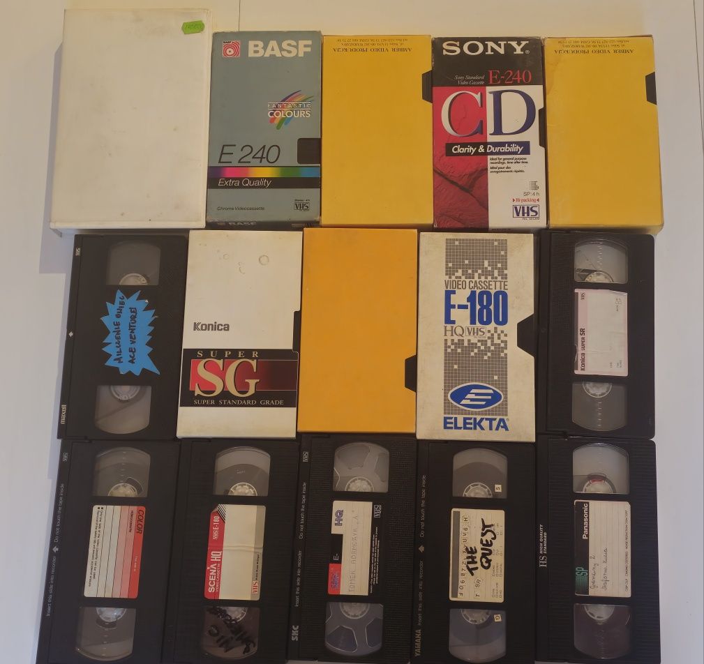 Kasety VHS Filmy i muzyka 1