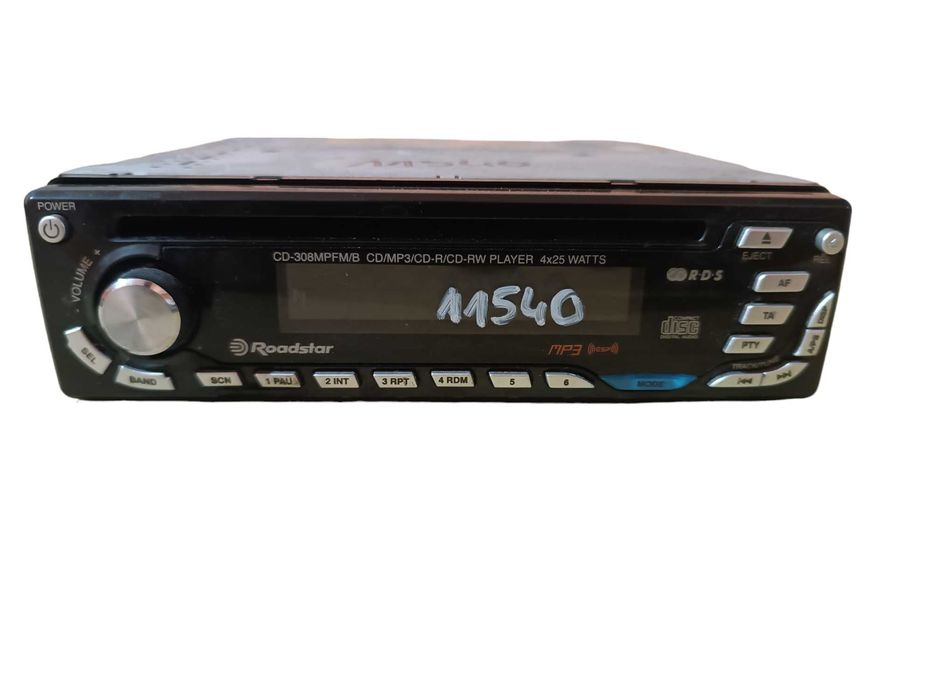 Radio Samochodowe Radioodtwarzacz Roadstar CD-380 MPFM/B CD/MP3