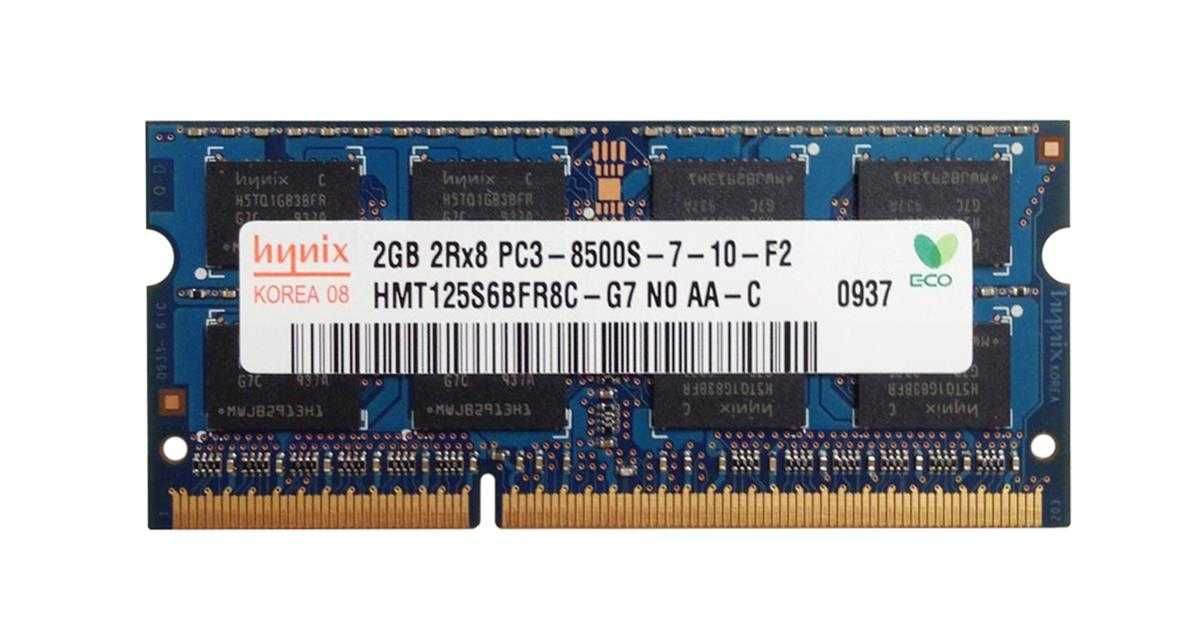 Memória (RAM) SK Hynix 4GB (2GBx2) 2Rx8 PC3-8500S (DDR3-1333)