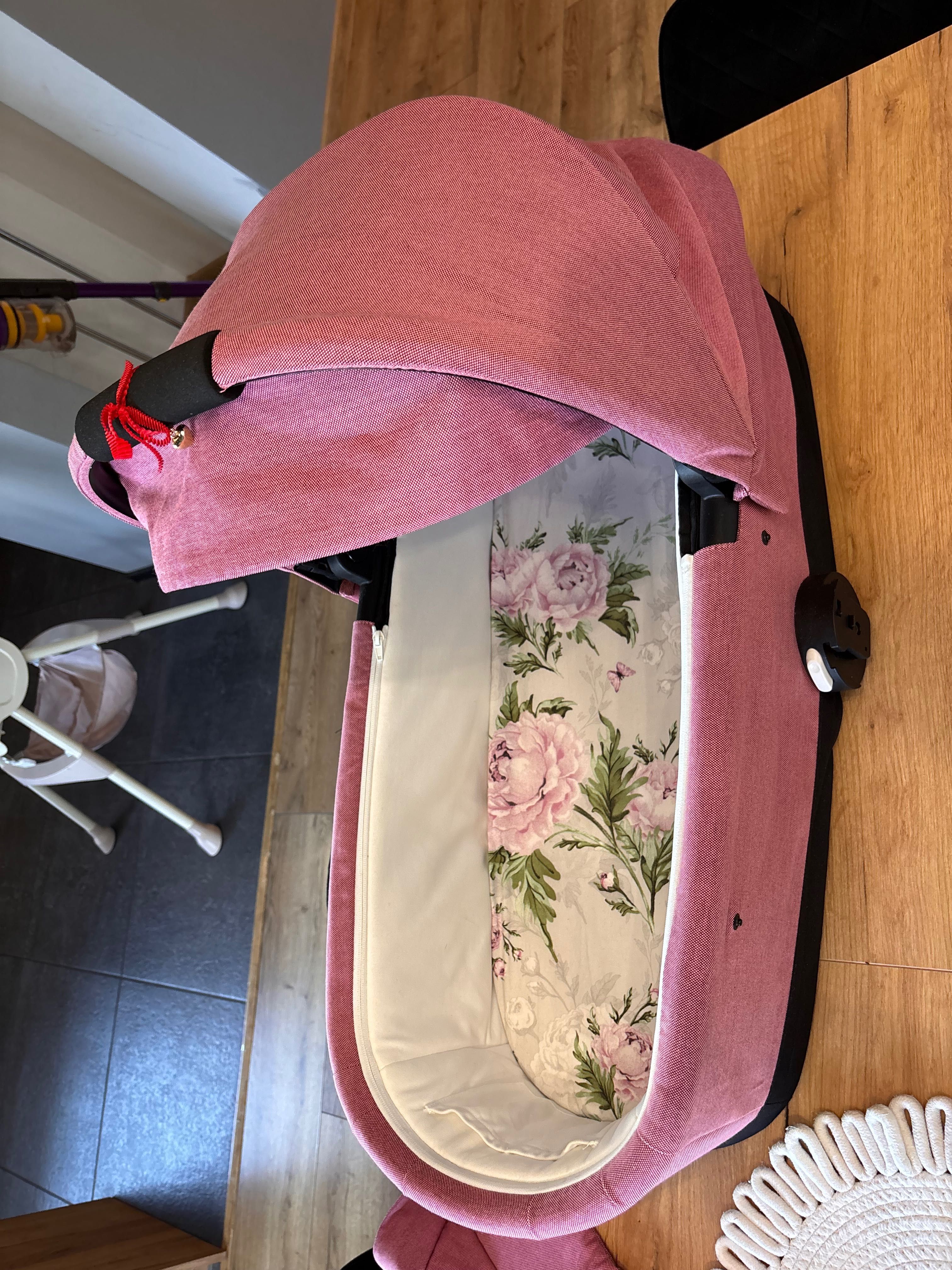 Gondola Cybex Cot s magnolia pink balios s lux