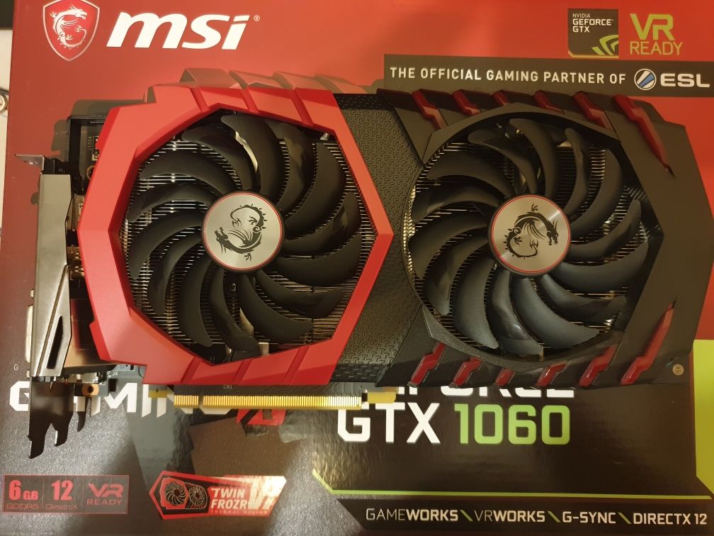 Msi GTX1060 Gaming X 6GB