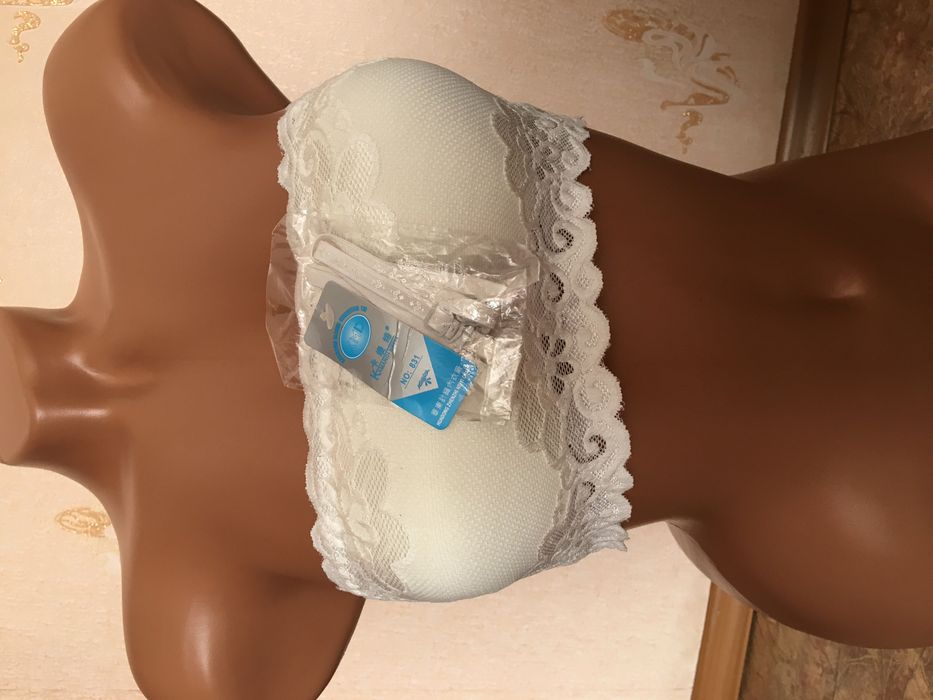 Гипюровый бюстгальтер топ бралетт 70В,75А.