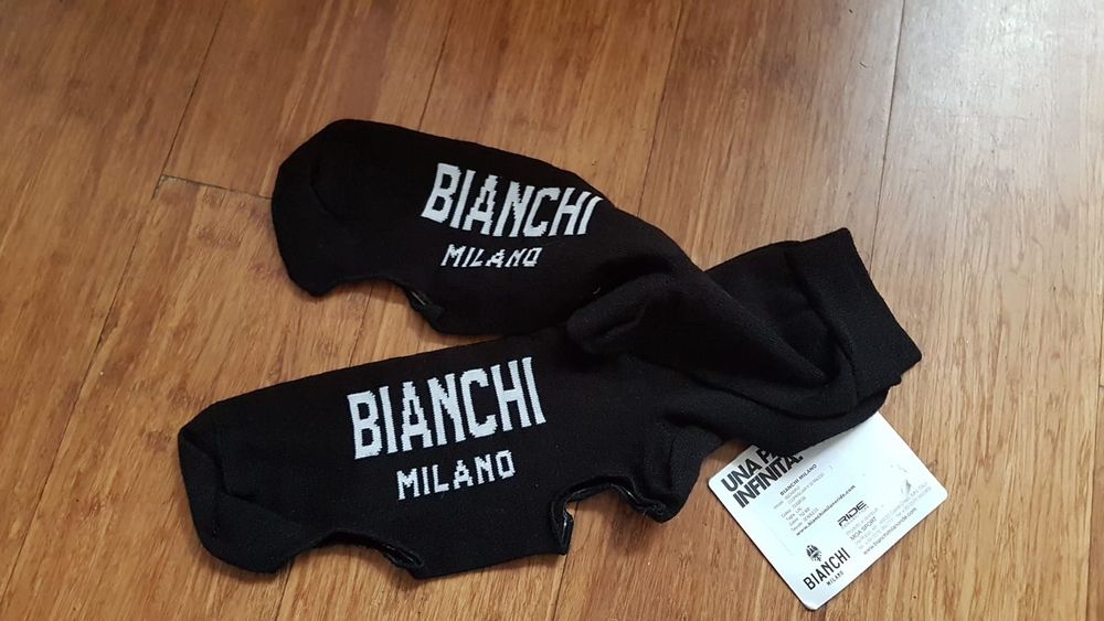 Ochraniacze na buty kolarskie rowerowe Bianchi Milano  rozm.L/XL