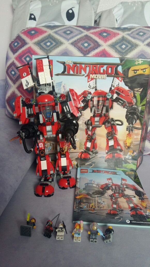 Lego Ninjago Ognisty Robot 70615