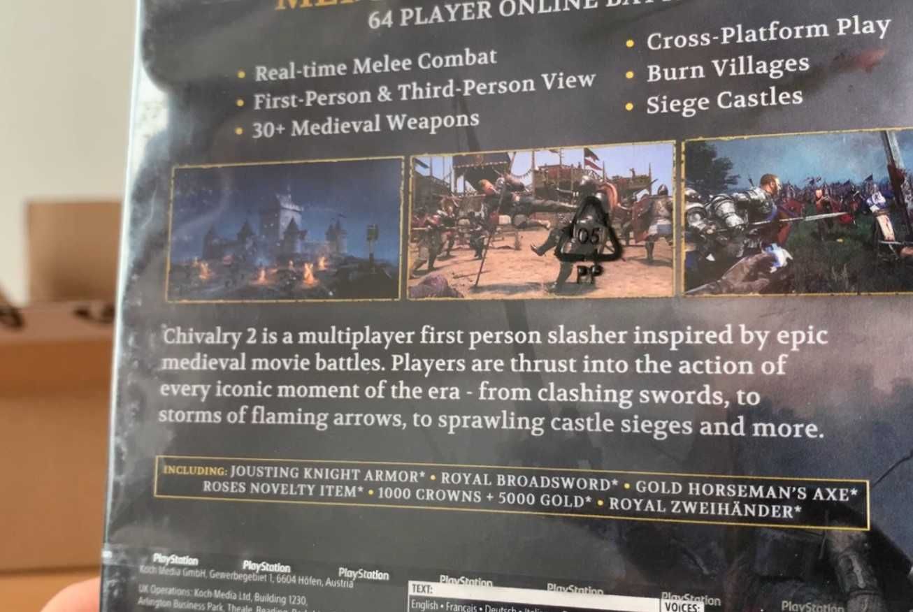 PS5 Chivalry II - Steelbook Edition (New) RU SUB PPSA 02184