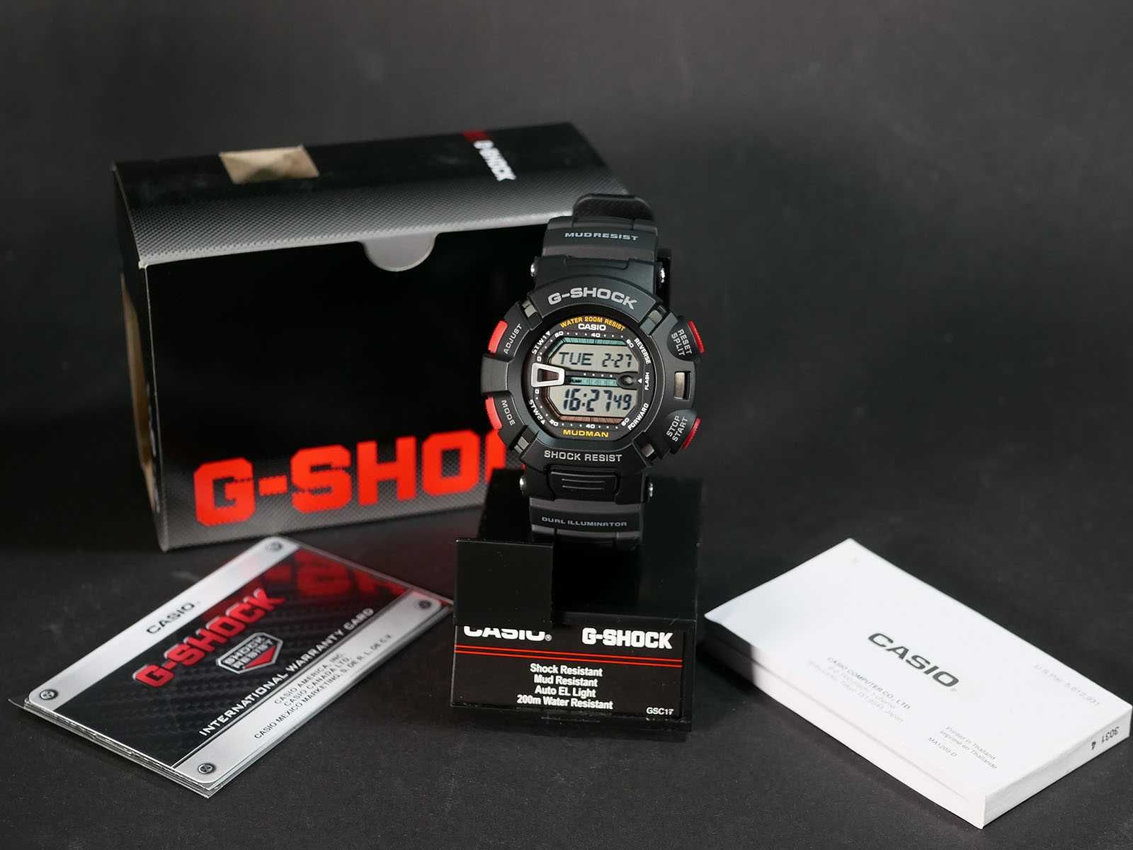 Часы Casio G-9000-1V Mudman G-Shock. 100% оригинал