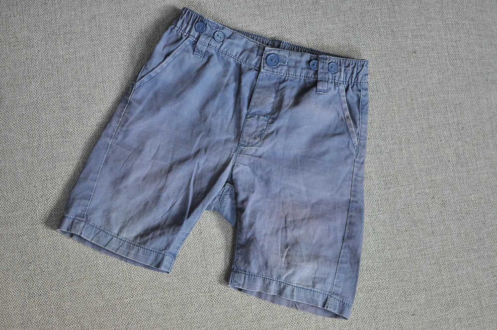 2x - Krótkie spodenki dla chłopca - Rozmiar 74 - H&M - CENA ZA 2szt.