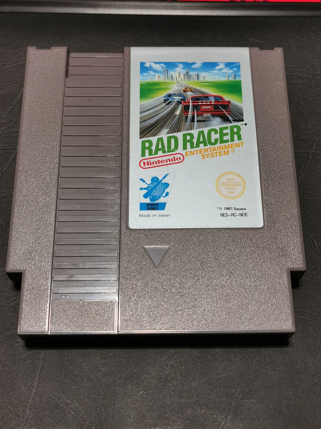 Nintendo RAD RACER gra Snes Nes