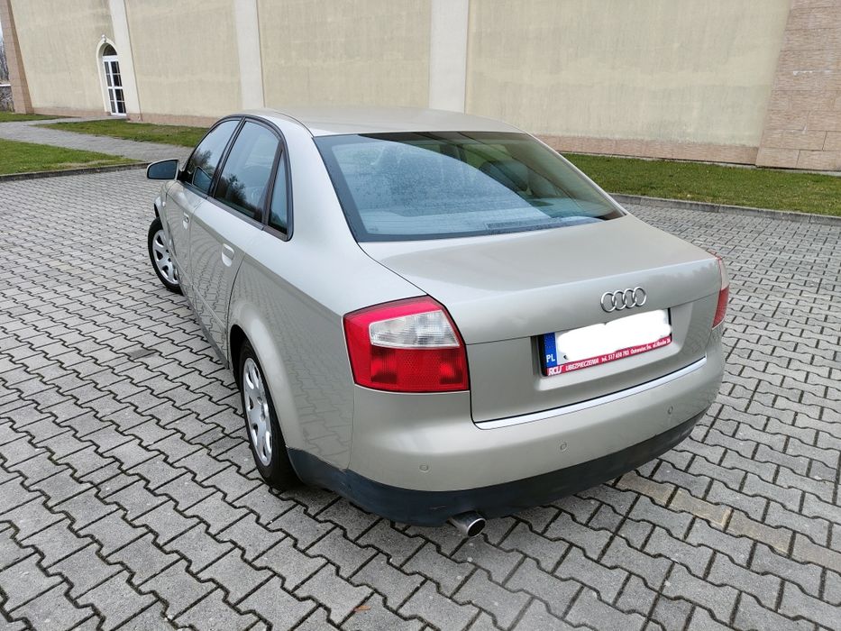 Audi A4 B6 2.0 LPG długie opłaty, zimowe opony