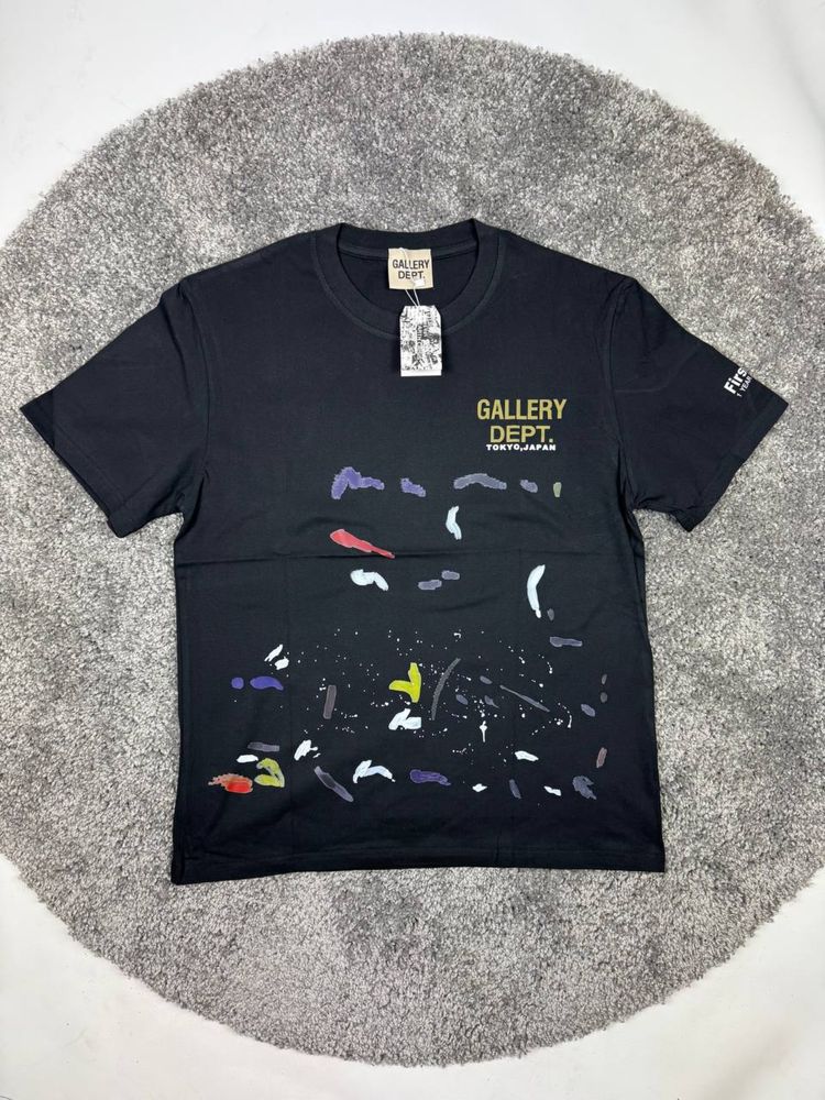 Футболка Galary Dept чорна оверсайз хл