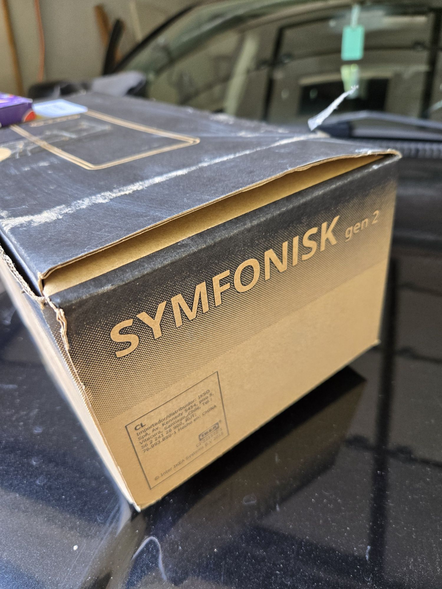Głośnik Wi-Fi Symfonisk gen 2 Ikea Sonos czarny
