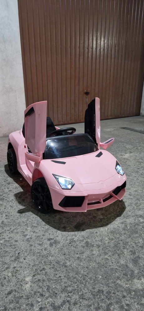 Carro eletrico rose cor