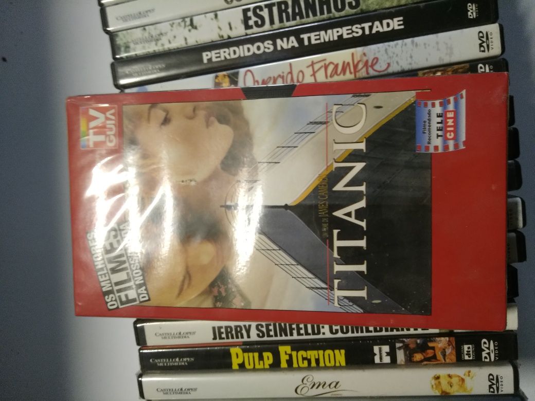 DVDs novos e usados