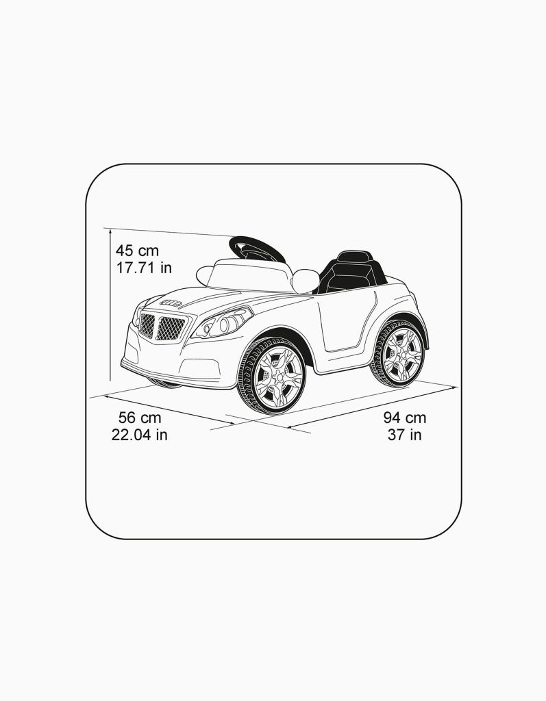 Carrinho a bateria criança