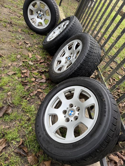 Felgi 16’ 5x120 BMW E60 E61 E46 E90 E91 F30 F31+opony zimowe gratis